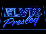Elvis Presley LED Neon Sign USB - Blue - TheLedHeroes