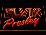 Elvis Presley LED Neon Sign USB - Orange - TheLedHeroes