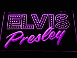 Elvis Presley LED Neon Sign USB - Purple - TheLedHeroes