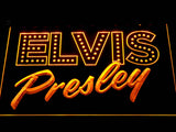 Elvis Presley LED Neon Sign USB - Yellow - TheLedHeroes