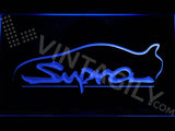 Toyota Supra LED Sign - Blue - TheLedHeroes