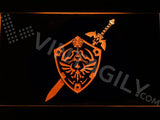 Zelda 2 LED Neon Sign USB - Orange - TheLedHeroes