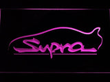 Toyota Supra LED Neon Sign USB - Purple - TheLedHeroes