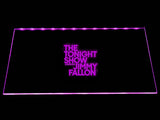 The Tonight Show Starring Jimmy Fallon LED Neon Sign Electrical - Purple - TheLedHeroes