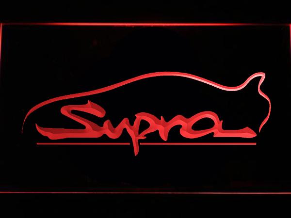 Toyota Supra LED Neon Sign Electrical - Red - TheLedHeroes