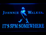 FREE Johnnie Walker It's 5pm Somewhere LED Sign -  - TheLedHeroes