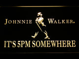 FREE Johnnie Walker It's 5pm Somewhere LED Sign -  - TheLedHeroes