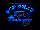 Budweiser Chameleon VIP Only LED Neon Sign USB - Blue - TheLedHeroes
