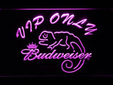 Budweiser Chameleon VIP Only LED Neon Sign USB - Purple - TheLedHeroes