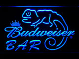 Budweiser Chameleon Bar LED Neon Sign USB - Blue - TheLedHeroes
