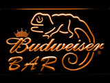 Budweiser Chameleon Bar LED Neon Sign USB - Orange - TheLedHeroes