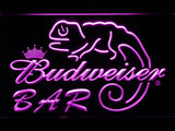 Budweiser Chameleon Bar LED Neon Sign Electrical - Purple - TheLedHeroes