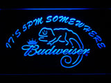 FREE Budweiser Chameleon It's 5pm Somewhere LED Sign -  - TheLedHeroes