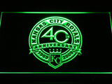 FREE Kansas City Royals 40th Anniversary LED Sign - Green - TheLedHeroes