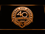 FREE Kansas City Royals 40th Anniversary LED Sign - Orange - TheLedHeroes