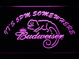 FREE Budweiser Chameleon It's 5pm Somewhere LED Sign -  - TheLedHeroes