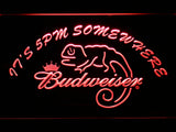 FREE Budweiser Chameleon It's 5pm Somewhere LED Sign -  - TheLedHeroes