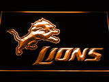 FREE Detroit Lions (3) LED Sign - Orange - TheLedHeroes