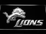 Detroit Lions (3) LED Sign - White - TheLedHeroes