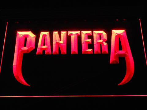 FREE Pantera (3) LED Sign - Red - TheLedHeroes