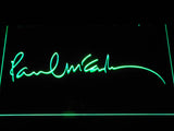 FREE Paul Mccartney LED Sign - Green - TheLedHeroes