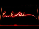 FREE Paul Mccartney LED Sign - Red - TheLedHeroes