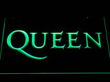 Queen LED Neon Sign Electrical - Green - TheLedHeroes