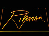 Rihanna LED Neon Sign USB - Yellow - TheLedHeroes
