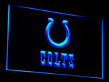 Indianapolis Colts LED Neon Sign USB - Blue - TheLedHeroes