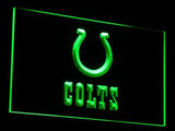 Indianapolis Colts LED Neon Sign USB - Green - TheLedHeroes