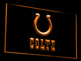 FREE Indianapolis Colts LED Sign - Orange - TheLedHeroes
