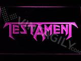 Testament LED Neon Sign Electrical - Purple - TheLedHeroes