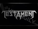 Testament LED Neon Sign USB - White - TheLedHeroes