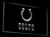 Indianapolis Colts LED Neon Sign USB - White - TheLedHeroes