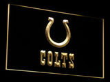 FREE Indianapolis Colts LED Sign - Yellow - TheLedHeroes