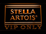 Stella Artois VIP Only (2) LED Neon Sign Electrical - Orange - TheLedHeroes