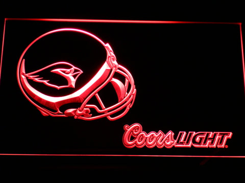 FREE Arizona Cardinals Coors Light LED Sign - Red - TheLedHeroes