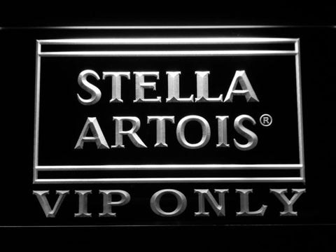 Stella Artois VIP Only (2) LED Neon Sign USB - White - TheLedHeroes