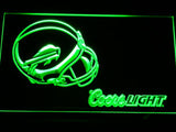 Buffalo Bills Coors Light LED Neon Sign Electrical - Green - TheLedHeroes
