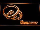 Buffalo Bills Coors Light LED Neon Sign Electrical - Orange - TheLedHeroes