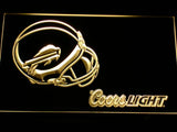 Buffalo Bills Coors Light LED Neon Sign Electrical - Yellow - TheLedHeroes