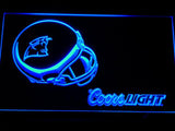 Carolina Panthers Coors Light LED Neon Sign USB - Blue - TheLedHeroes