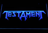 Testament LED Neon Sign USB - Blue - TheLedHeroes