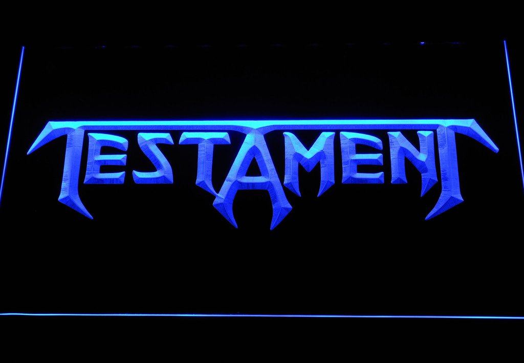 FREE Testament LED Sign - Blue - TheLedHeroes