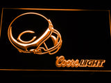 FREE Chicago Bears Coors Light LED Sign - Orange - TheLedHeroes