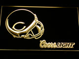 FREE Chicago Bears Coors Light LED Sign - Yellow - TheLedHeroes