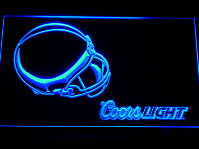 Cleveland Browns Coors Light LED Sign - Blue - TheLedHeroes