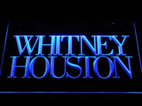 Whitney Houston LED Neon Sign Electrical - Blue - TheLedHeroes