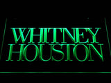 FREE Whitney Houston LED Sign - Green - TheLedHeroes