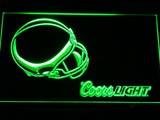 Cleveland Browns Coors Light LED Sign - Green - TheLedHeroes